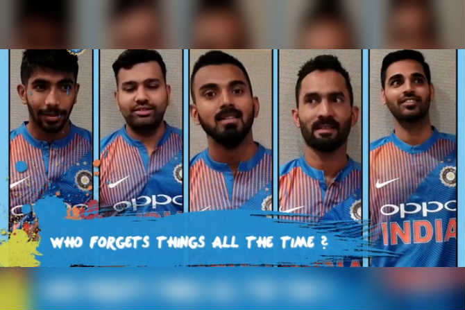 BCCI च्या Rapid Fire प्रश्नांना खेळाडूंची भन्नाट उत्तरं, पहा Video
