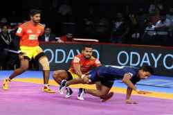 Pro Kabaddi Season 6 : गुजरात फॉर्च्युनजाएंटची हरयाणा स्टिलर्सवर मात