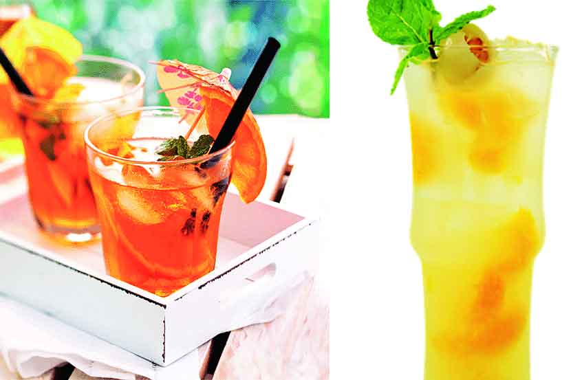 मस्त मॉकटेल : लिची ऑरेंज लेमोनेड