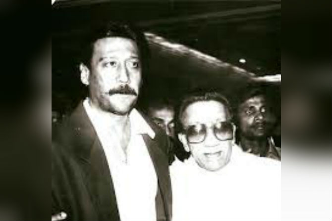Jackie Shroff Met Balasaheb Thackeray Jackie Shroff Met Balasaheb Thackeray