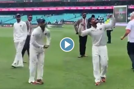 IND vs AUS : ‘भारत आर्मी’च्या खास गाण्यावर ऋषभ पंतचा मैदानावर भन्नाट डान्स