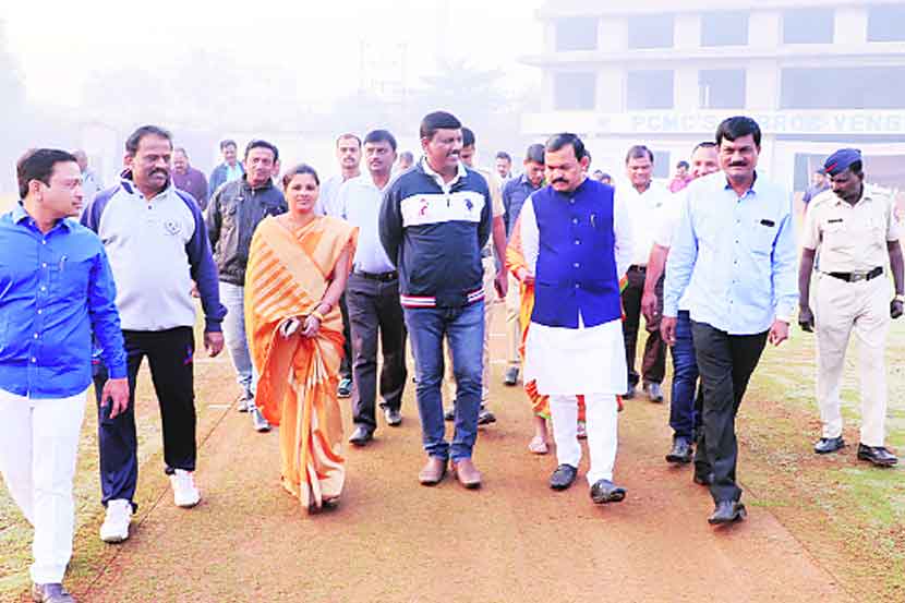 पिंपरीचे महापौर राहुल जाधव यांच्या पाहणी दौऱ्यांचे सत्र सध्या जोरात सुरू आहे.