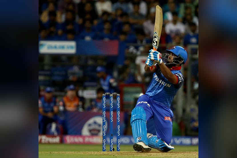 IPL 2019 : वानखेडे मैदानावर ऋषभ पंतचा धमाका, धोनीलाही टाकलं मागे