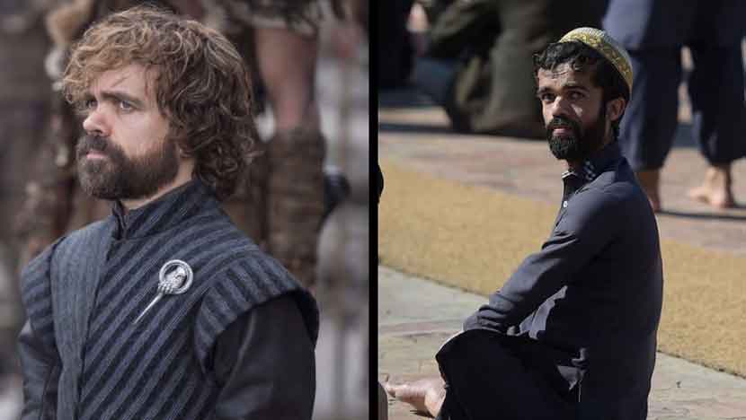 Game of Thrones फेम पीटर डिंकलेजचा भाऊ पाकिस्तानात पुसतो टेबल