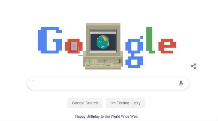 Google Doodle: World Wide Web