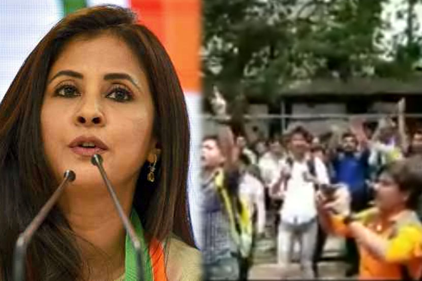 भाजपानेच सभेत गुंड घुसवले – उर्मिला मातोंडकर