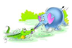 ..आणि हत्तीला सोंड मिळाली