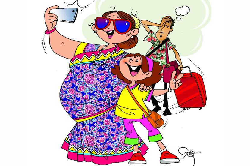 केल्याने पर्यटन..