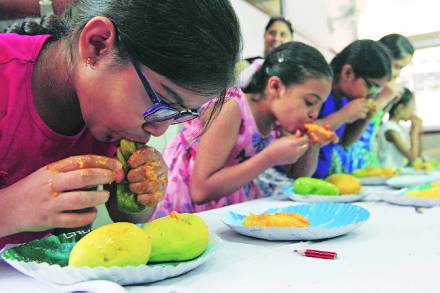 हल्ली वेगवेगळ्या प्रांतामधून आंबे येतात. त्यामुळे बाजारात वर्षभर आंबा उपलब्ध असतो.