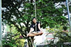 मल्लखांबाच्या प्रेमात!