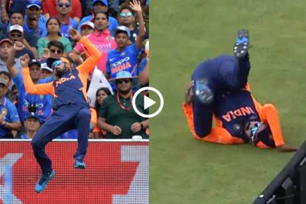Wold Cup 2019 : …अन् भारतीय फॅन्सच्या काळजाचा ठोका चुकला, पहा Video