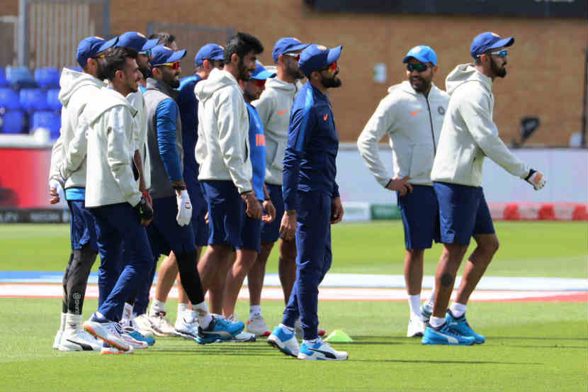 टीम इंडियाच्या सरावसत्रावर पाणी