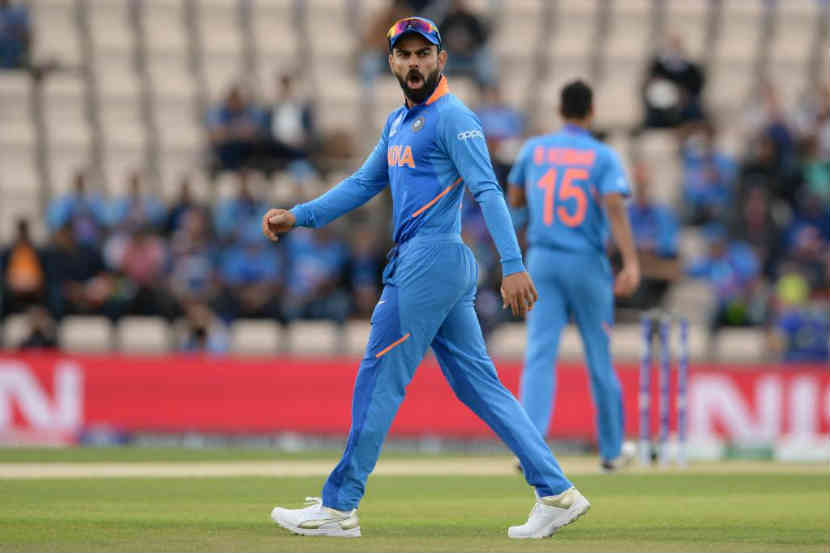 Cricket World Cup 2019 : नियमांचा भंग केल्याप्रकरणी विराट कोहलीला दंड