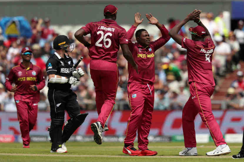 World Cup 2019 NZ vs WI : कॉट्रेलचा धडाका, न्यूझीलंडच्या सलामीवीरांना शून्यावर केलं बाद World Cup 2019 NZ vs WI : कॉट्रेलचा धडाका, न्यूझीलंडच्या सलामीवीरांना शून्यावर केलं बाद
