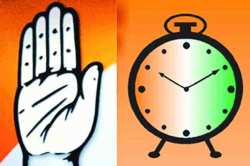 काँग्रेस-राष्ट्रवादीतील घोळ मिटता मिटेना !