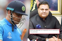 पाकिस्तानी मंत्र्याने केले धोनीचा अपमान करणारे ट्विट, म्हणाला…