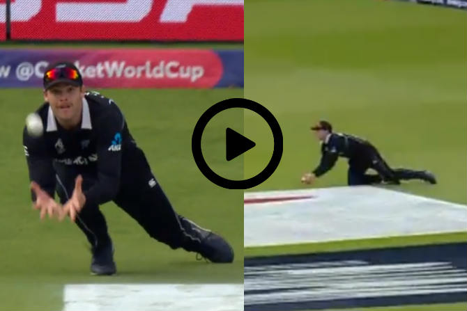Video : Super Catch! कर्णधार मॉर्गनचा फर्ग्युसनने घेतला भन्नाट झेल