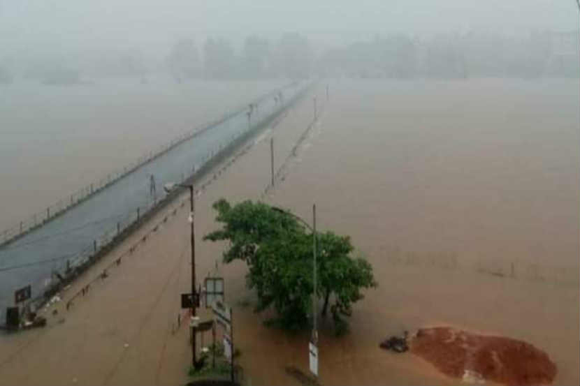 रोहे : कुंडलिका नदीनं धारण केलं रौद्ररुप