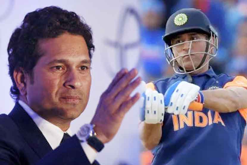 WC 2019: महेंद्रसिंग धोनीच्या संथ फलंदाजीवर सचिन तेंडुलकर म्हणतो…