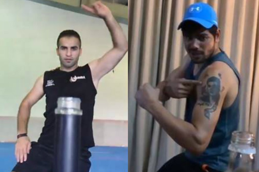 Video: प्रो कब्बडीमधील खेळाडूंचा #BottleCapChallenge वर ‘ले पंगा’