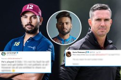 ऋषभ पंतवरून युवराज सिंगने पिटरसनला झापले