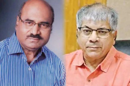 लक्ष्मण माने आणि प्रकाश आंबेडकर