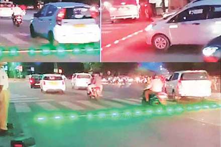 हैदराबादच्या धर्तीवर पुण्यात एलईडी सिग्नल यंत्रणा!