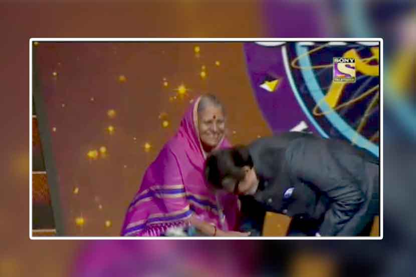 Video : बिग बींनी धरले सिंधुताई सपकाळांचे पाय!