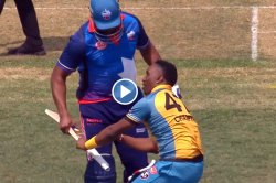 Video : बाद केल्यावर ब्राव्होचं सेलिब्रेशन, पोलार्डने काय केलं पहा…