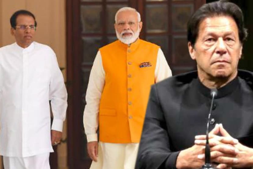 मैत्रीपाल सिरिसेना नरेंद्र मोदी आणि इम्रान खान
