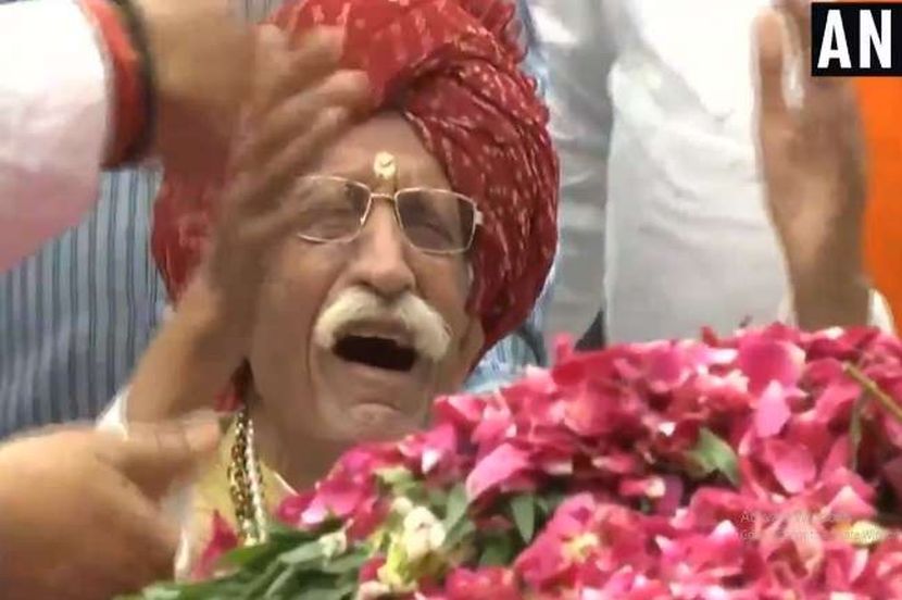 (वृत्तसंस्था एएनआयच्या व्हिडिओवरुन घेतलेला स्क्रीनशॉट )