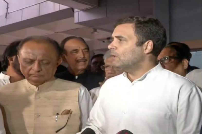 Article 370: काश्मीरच्या निर्णयावर अखेर राहुल गांधींनी सोडलं मौन