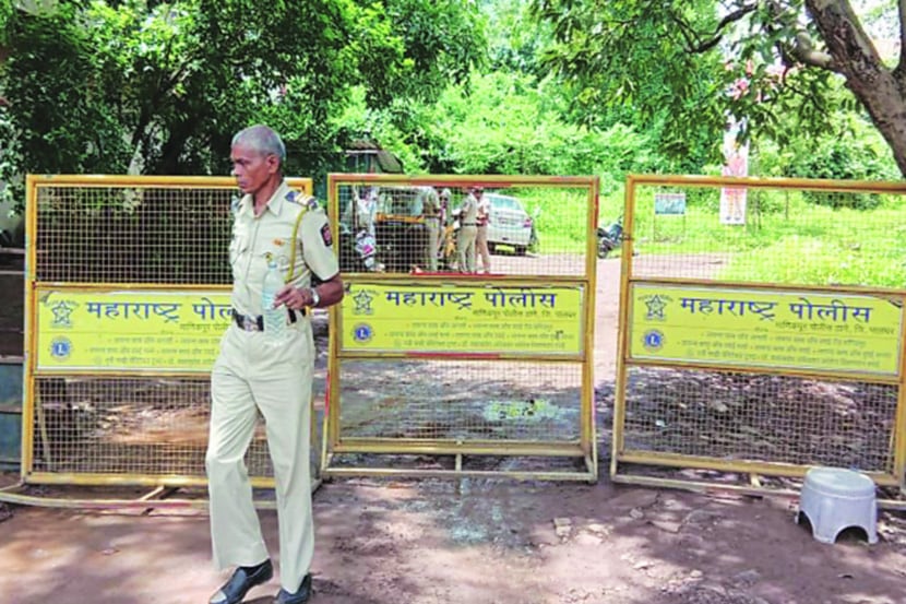 तुंगारेश्वर परिसरात तीन हजार पोलिसांचा फौजफाटा तैनात करण्यात आला आहे