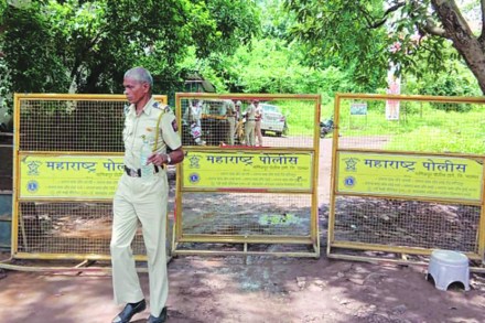 तुंगारेश्वर परिसरात तीन हजार पोलिसांचा फौजफाटा तैनात करण्यात आला आहे