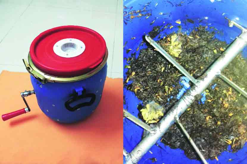 घरगुती कचऱ्यापासून खताची निर्मिती