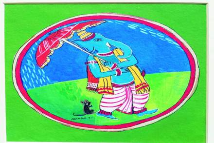 आधी चितारू तुज मोरया.