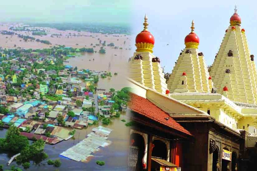 पूरग्रस्तांना पश्चिम महाराष्ट्र देवस्थान समितीकडून मदतीचा हात