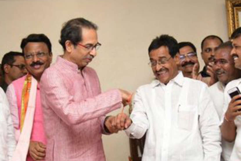 राष्ट्रवादीचे दिलीप सोपल शिवसेनेत, उद्धव ठाकरेंच्या उपस्थितीत केला प्रवेश