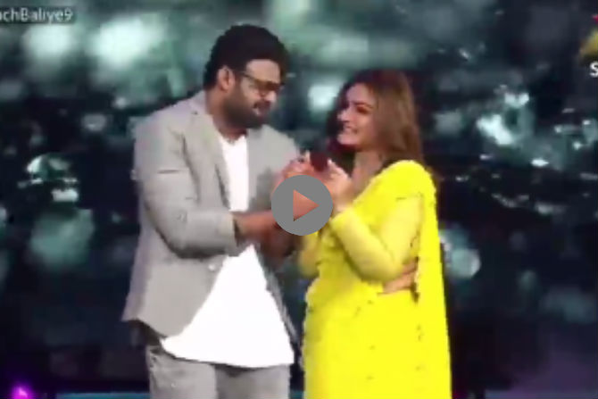 prabhas and raveena tandon