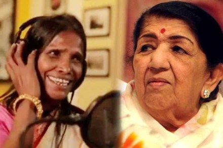 Lata-mangeshkar-and-Ranu Lata-mangeshkar-and-Ranu