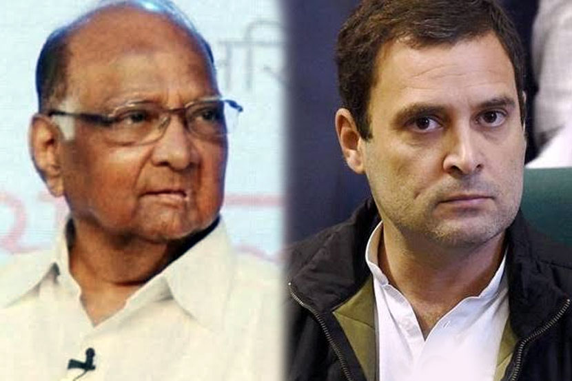 भाजपाकडून सूडभावनेने शरद पवारांना लक्ष्य – राहुल गांधी