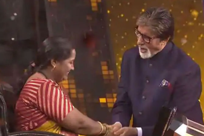 KBC: एक कोटी जिंकणाऱ्या बबिता यांना बिग बींकडून मिळाली ‘ही’ खास भेट