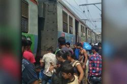 मुंबई – लोकलचे चाक रुळावरून घसरले, हार्बर मार्गावरील वाहतूक ठप्प