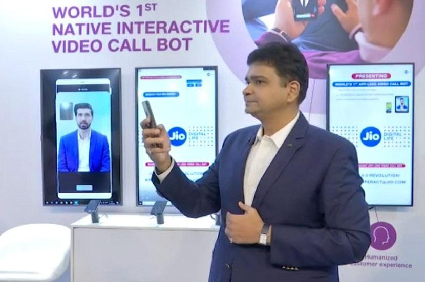 (दिल्लीत सुरु असलेल्या इंडिया मोबाइल कॉंग्रेस 2019 मध्ये जिओने ही सेवा सादर केली)