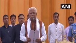हरयाणा : खट्टर दुसऱ्यांदा मुख्यमंत्री, चौटालांनीही घेतली उपमुख्यमंत्रिपदाची शपथ