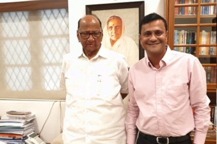 शरद पवार आणि संदीप देशपांडे