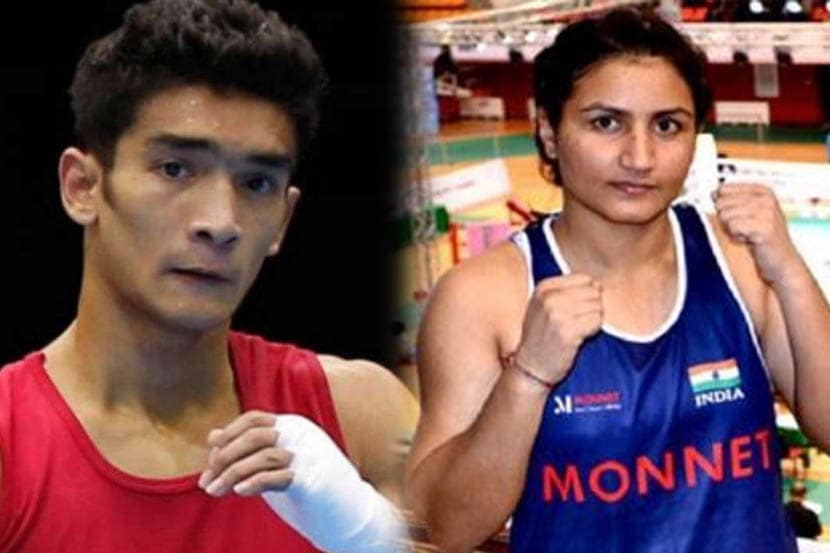 Olympic Test Event : शिव थापा-पुजा राणीला सुवर्णपदक Olympic Test Event : शिव थापा-पुजा राणीला सुवर्णपदक