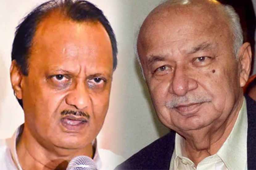 सुशीलकुमार शिंदे स्वतः थकले आहेत, काँग्रेस-राष्ट्रवादी नाही : अजित पवार