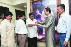 बाळासाहेब सानप यांचा शिवसेनेत प्रवेश