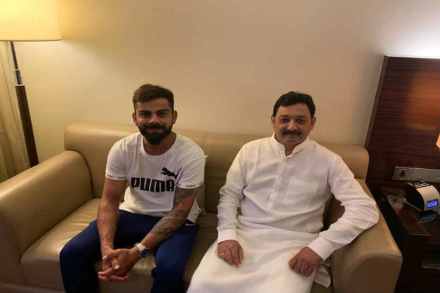 विराट कोहलीला पहायचाय रायगड किल्ला, छत्रपतींना घातलं साकडं